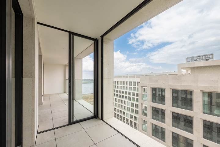 Appartement met 1 slaapkamer en ruim terras op Nieuw Zuid