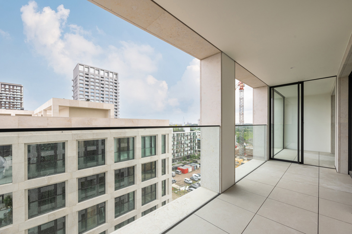 Appartement met 1 slaapkamer en ruim terras op Nieuw Zuid