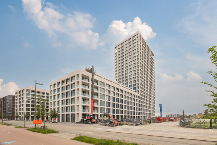 Appartement met 1 slaapkamer en ruim terras op Nieuw Zuid
