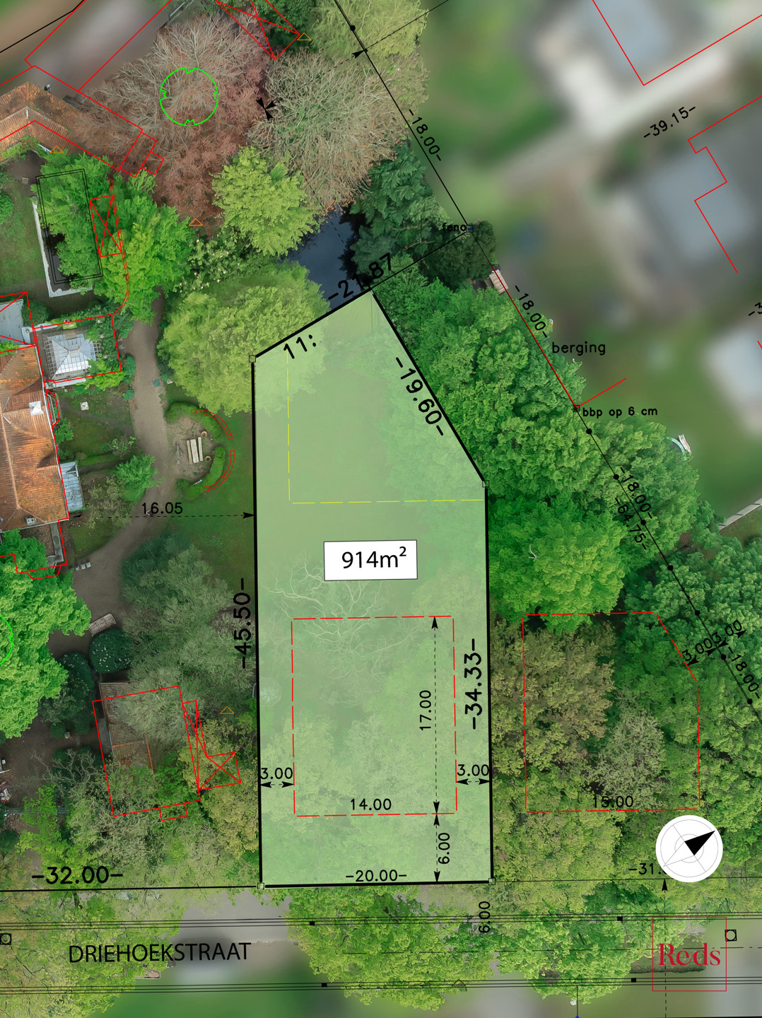 Prachtig gelegen bouwgrond voor open bebouwing