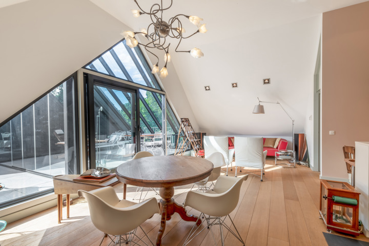 Unieke duplex met lift, terras en optionele parking