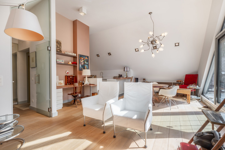 Unieke duplex met lift, terras en optionele parking