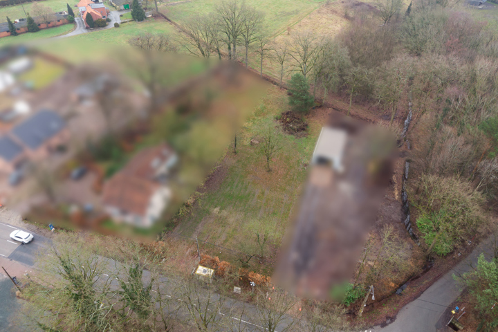 Bouwgrond 1.000m² + aanpalend 342m² te Halle-Zoersel