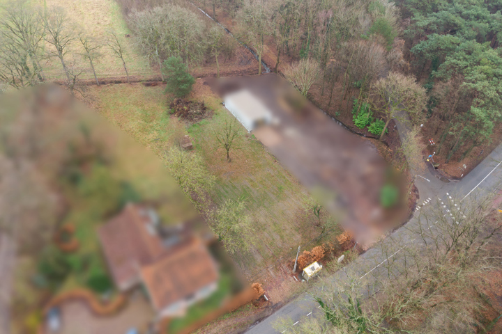 Bouwgrond 1.000m² + aanpalend 342m² te Halle-Zoersel
