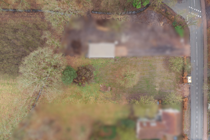 Bouwgrond 1.000m² + aanpalend 342m² te Halle-Zoersel