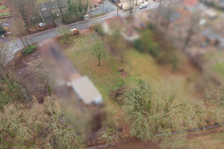 Bouwgrond 1.000m² + aanpalend 342m² te Halle-Zoersel