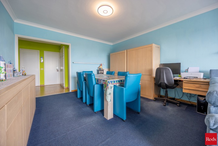Mooi verzorgd appartement op 12de verdieping  met prachtig zicht, 2 slaapkamers en ondergrondse staanplaats