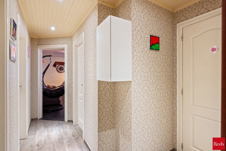 Ruim en verzorgd gelijkvloers appartement met 3 slaapkamers