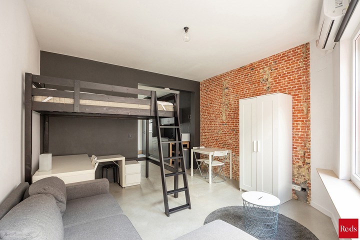 Stijlvolle en Instapklare Studio op Toplocatie in Antwerpen.