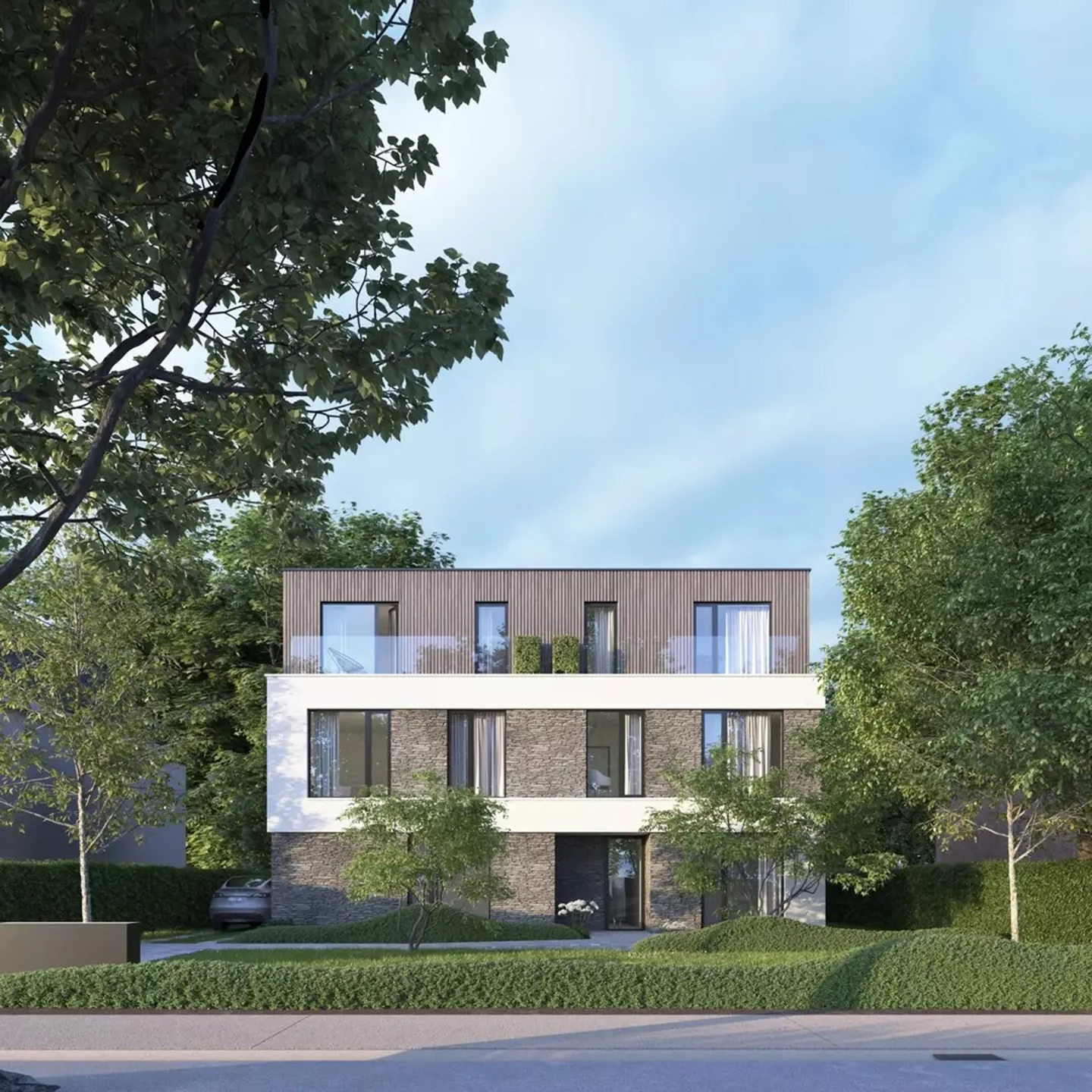 Luxueuze appartementen in een tijdloze architectuur