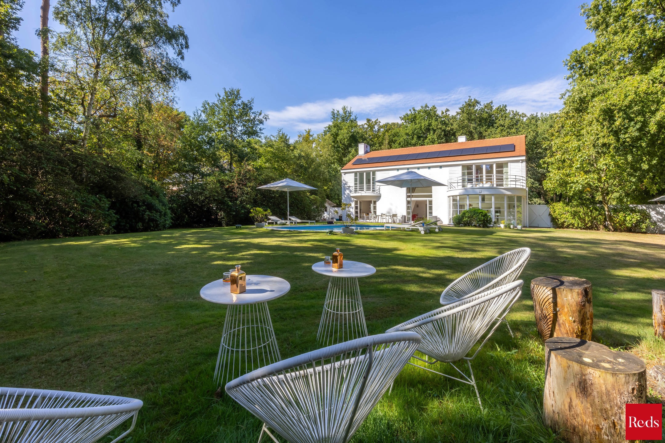 Long Island Villa met Zwembad en Privacy te Hof ter Linde