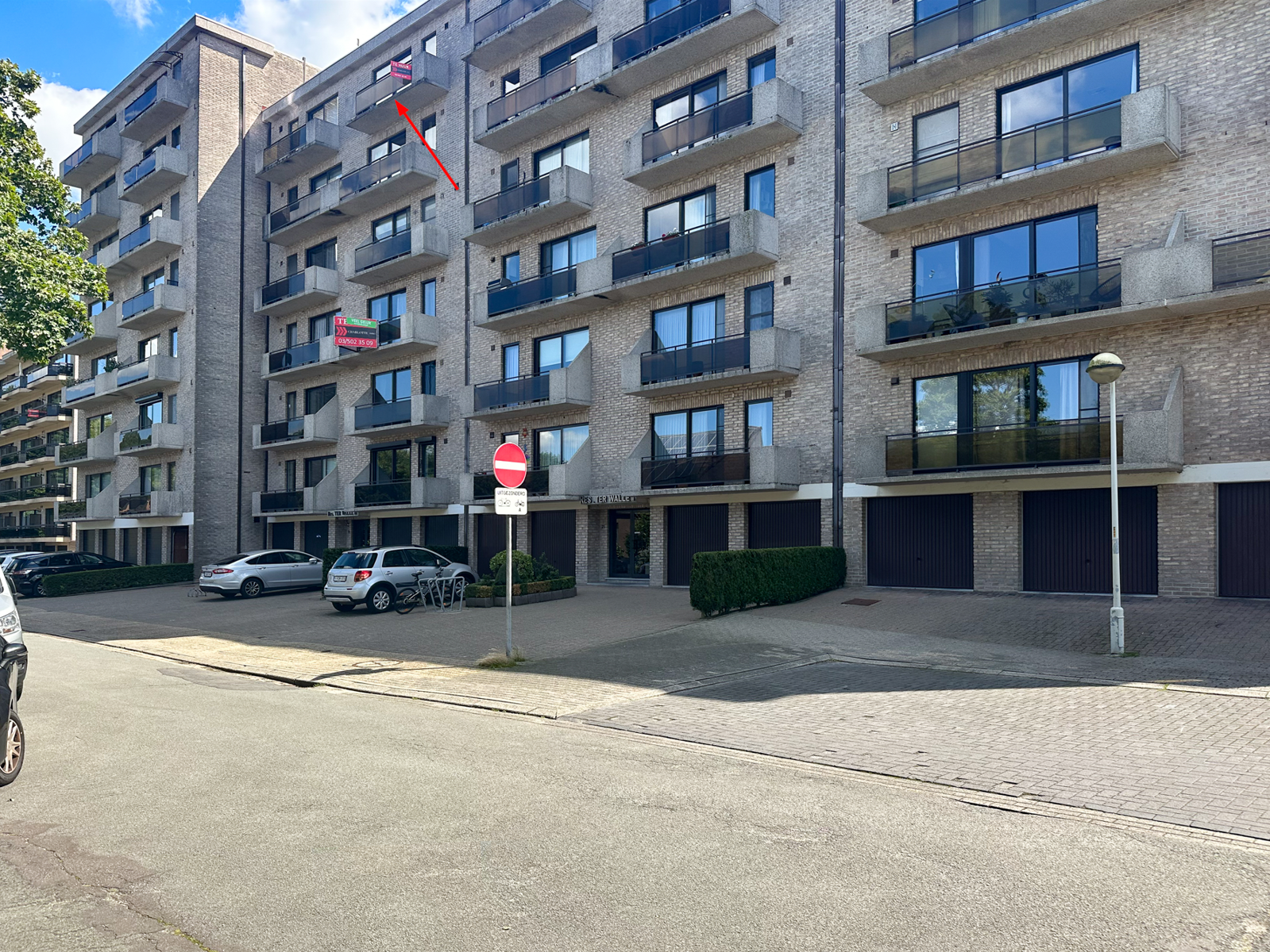 Centraal gelegen 2 slpks app