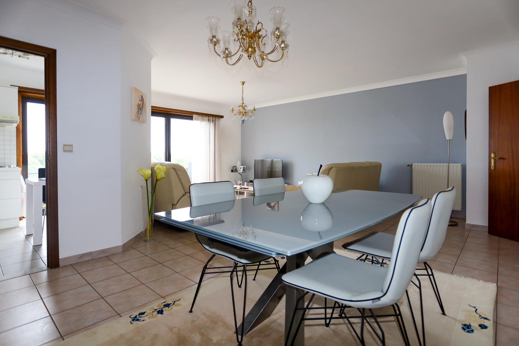 Centraal gelegen 2 slpks app