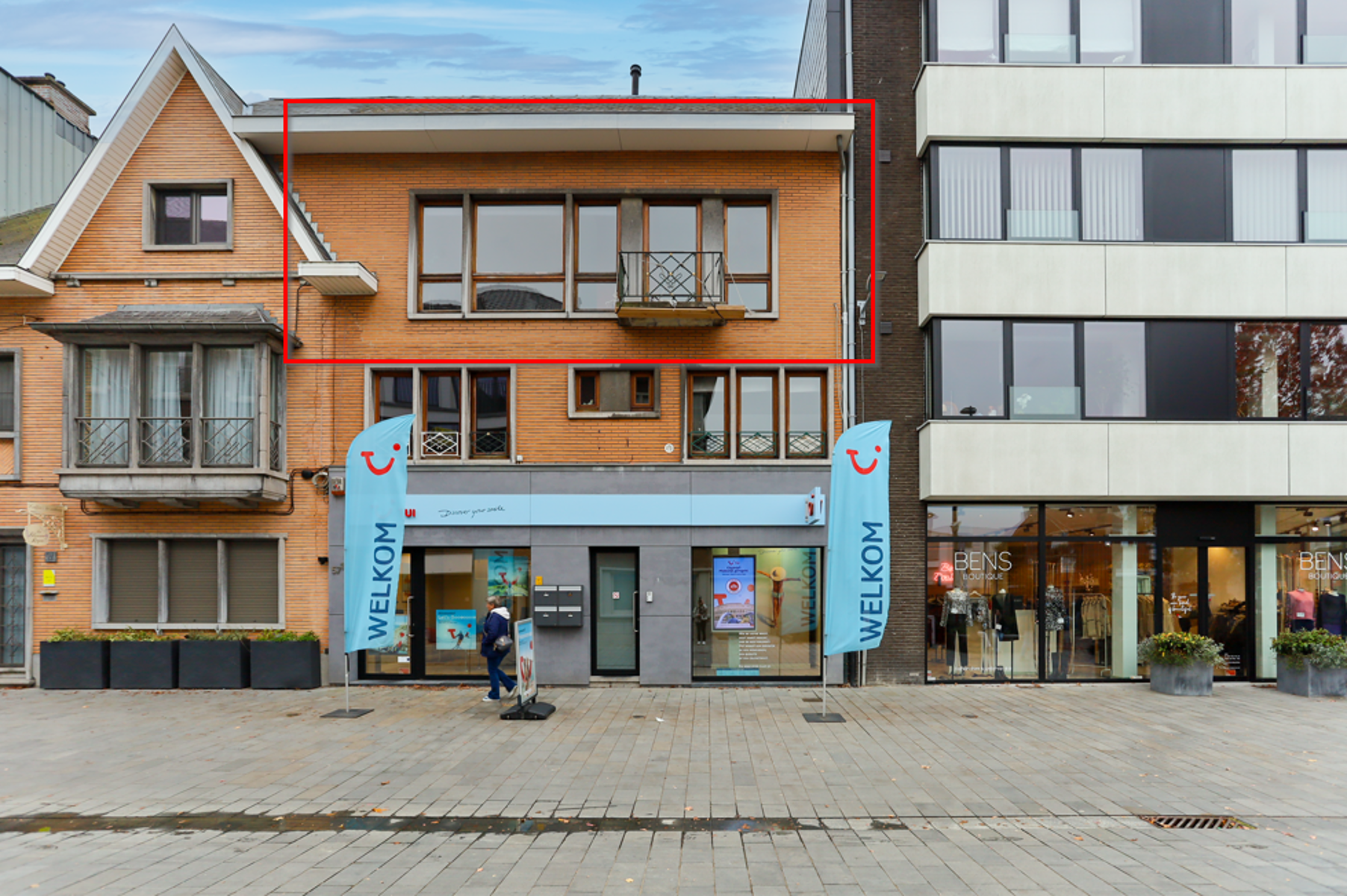 Centraal gelegen 3 slpk app