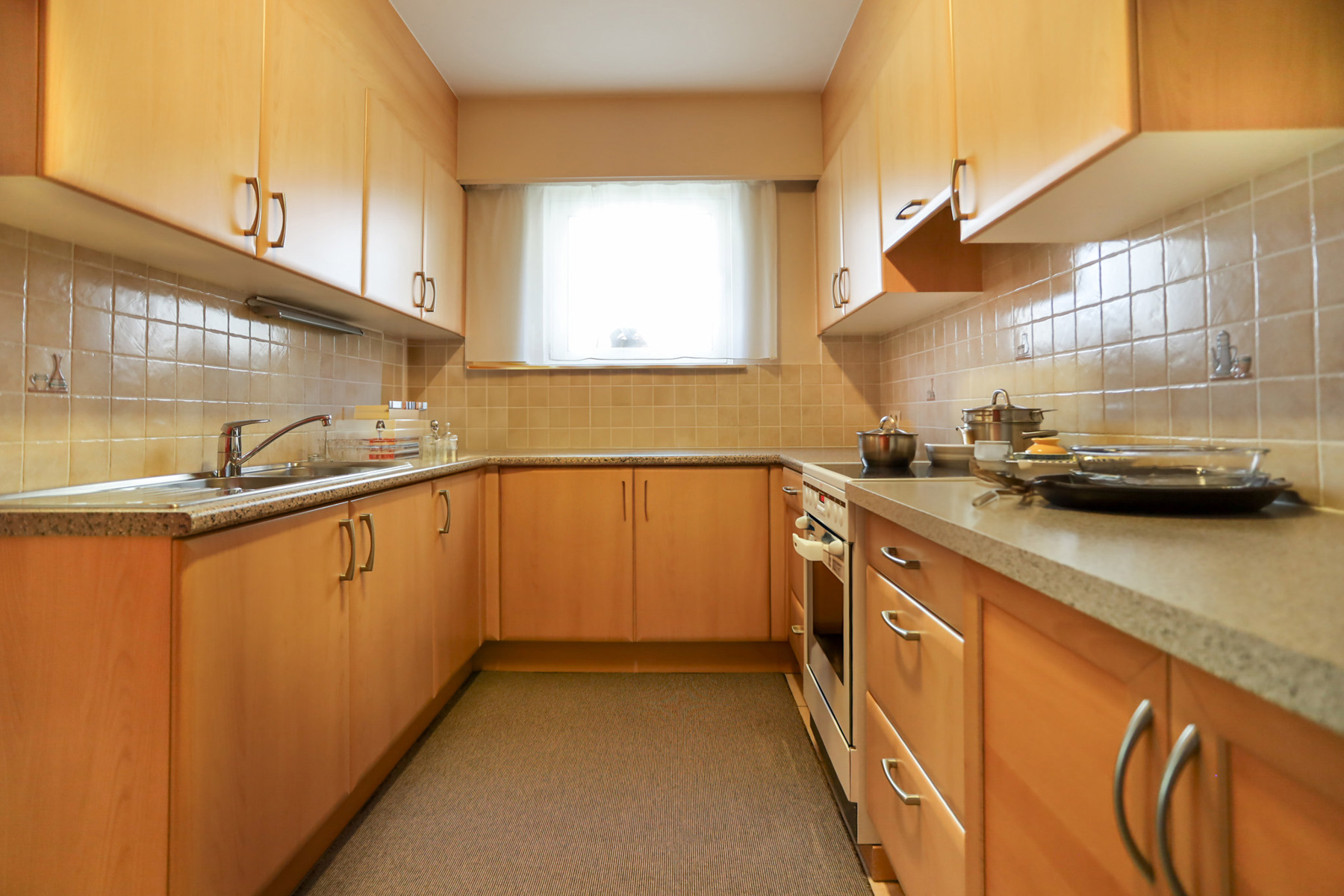 Ruim glvl app met 1 slpk en terras