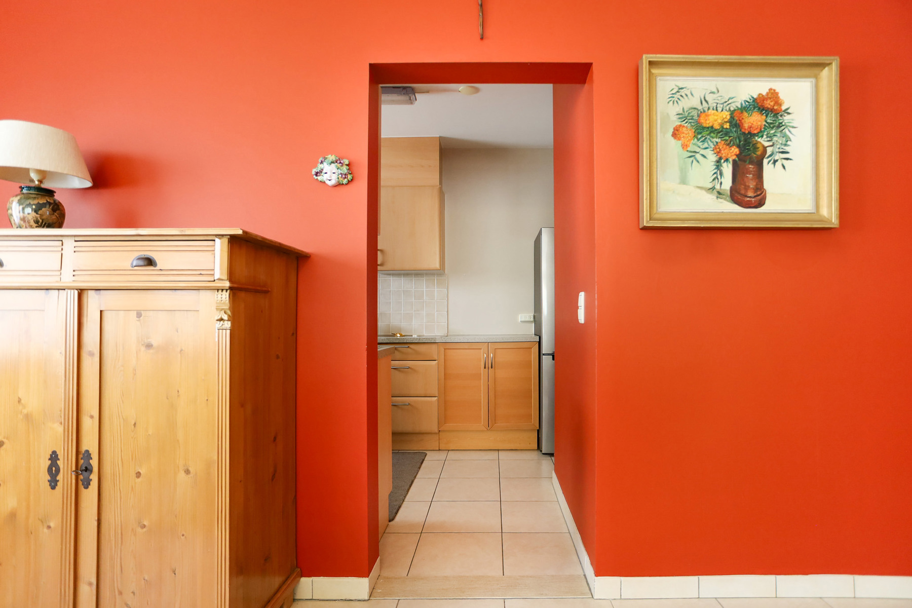 Ruim glvl app met 1 slpk en terras