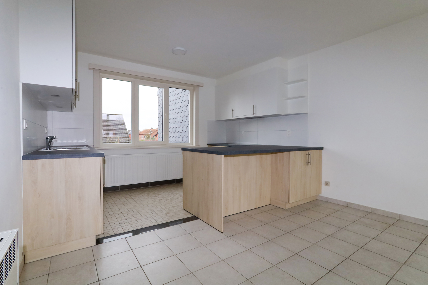 Bel-etagewoning met 2 slpks en garage