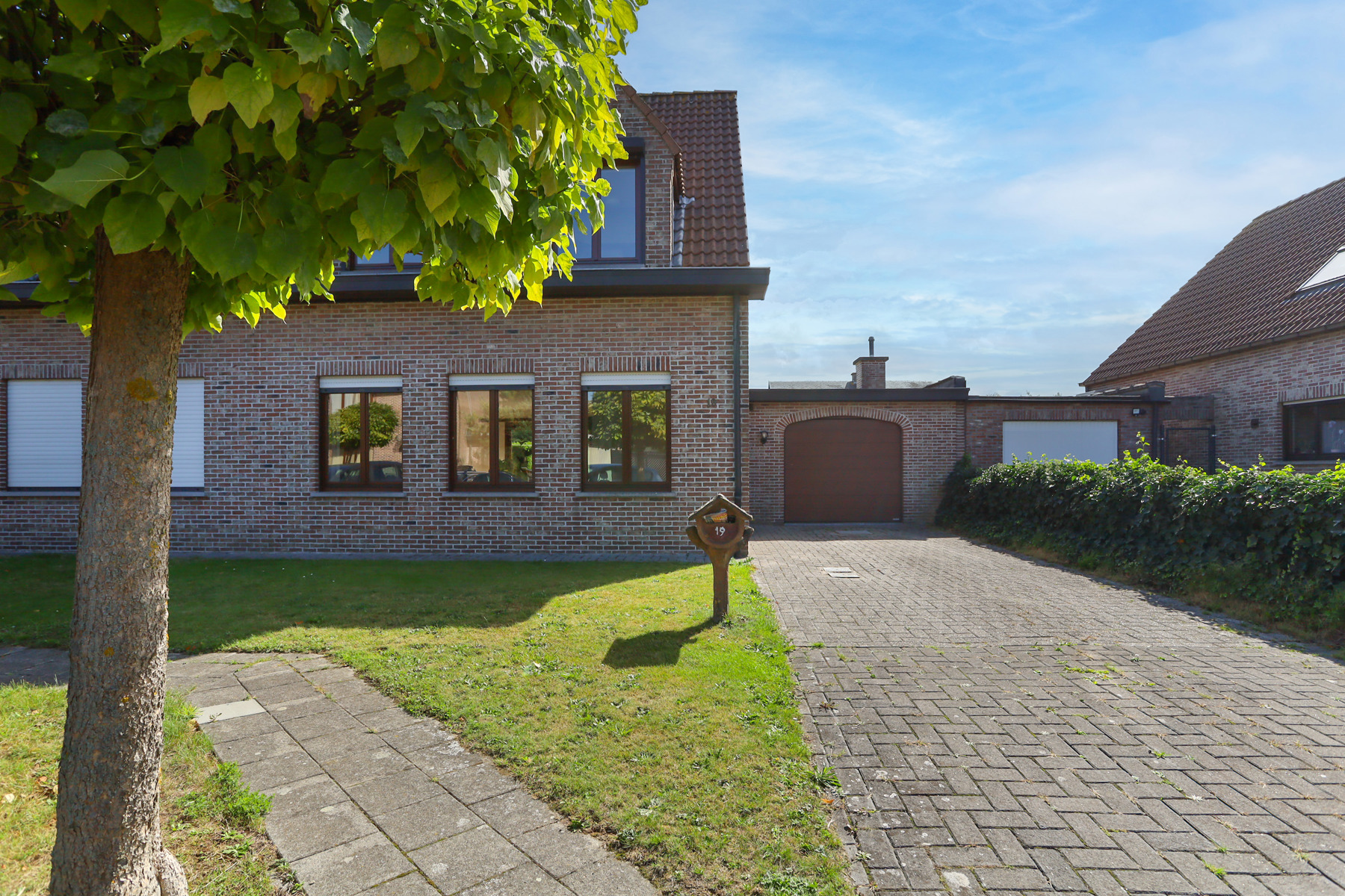 Rustig gelegen halfopen bebouwing