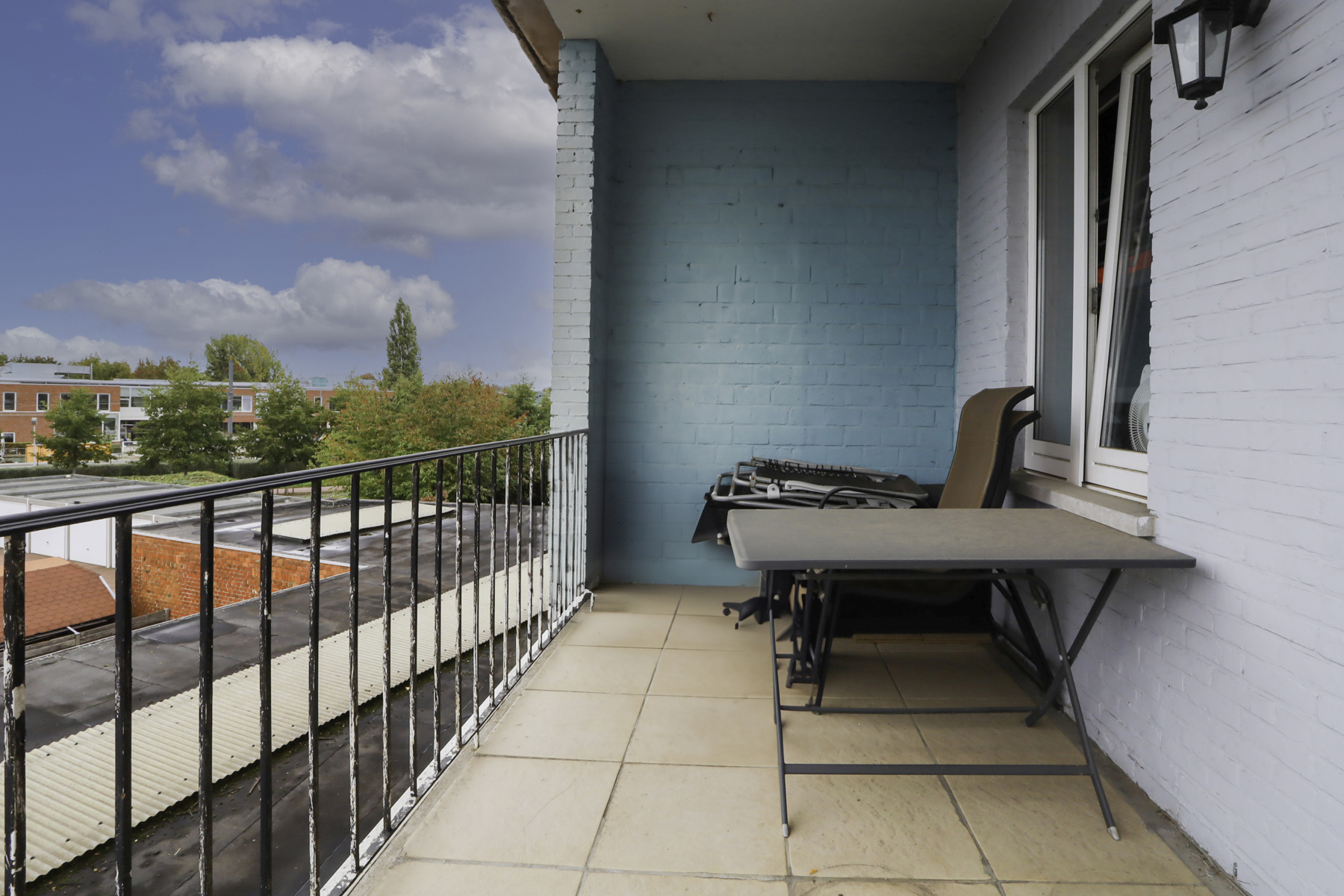 Gezellig 2 slpk app met terras