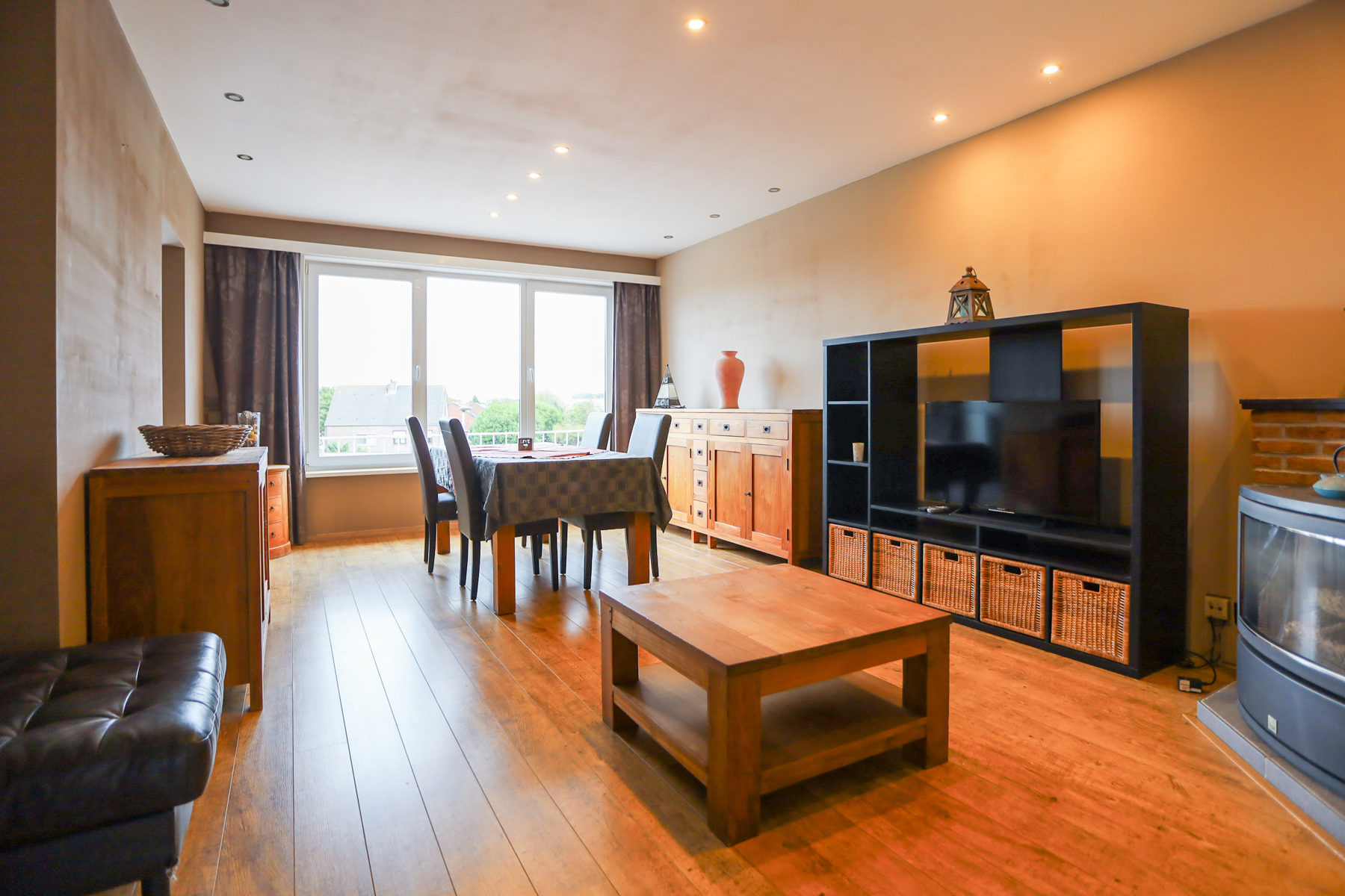 Gezellig 2 slpk app met terras