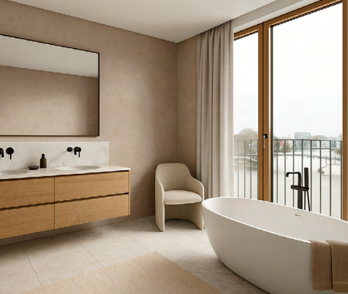 Duplex sur le quai Marcellis