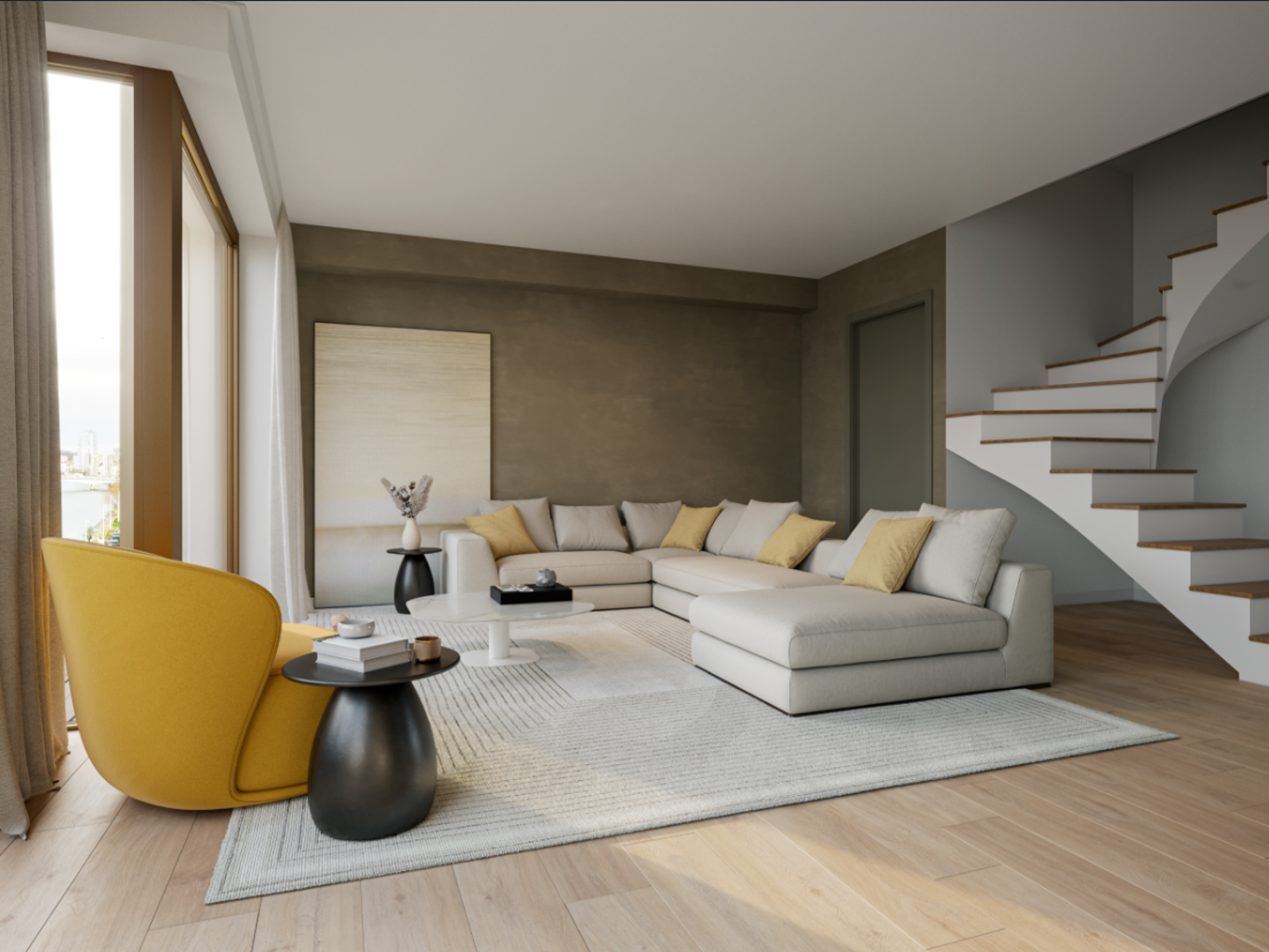 Duplex au 8 et 9ème étage droite