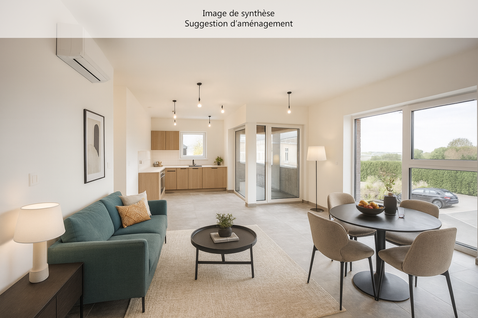 Appartement neuf dans le parc du château d’Andrimont