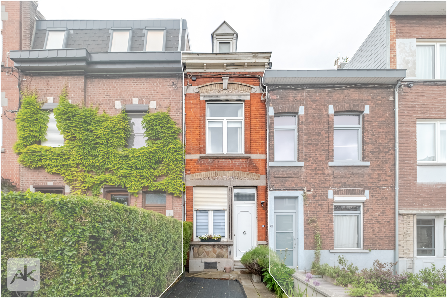 Cointe : maison 3 chambres avec terrasse et jardin