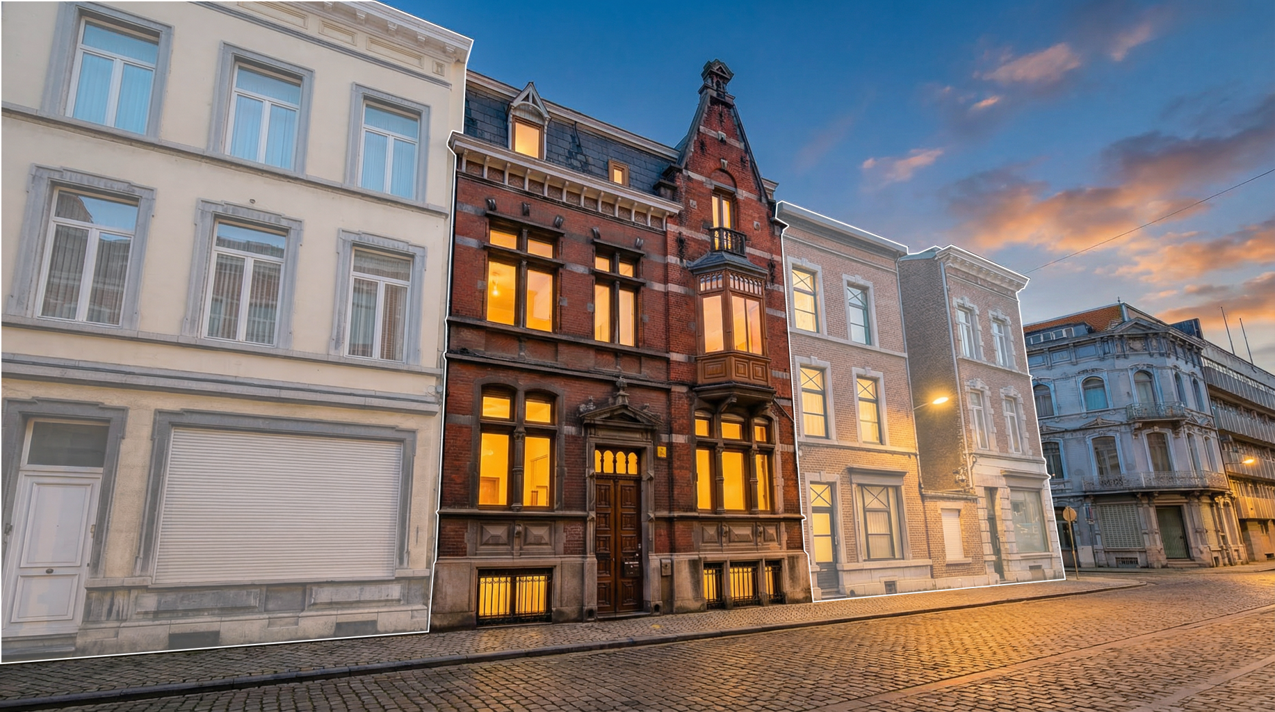 Immeuble de 3 appartements dans le quartier des Guillemins !