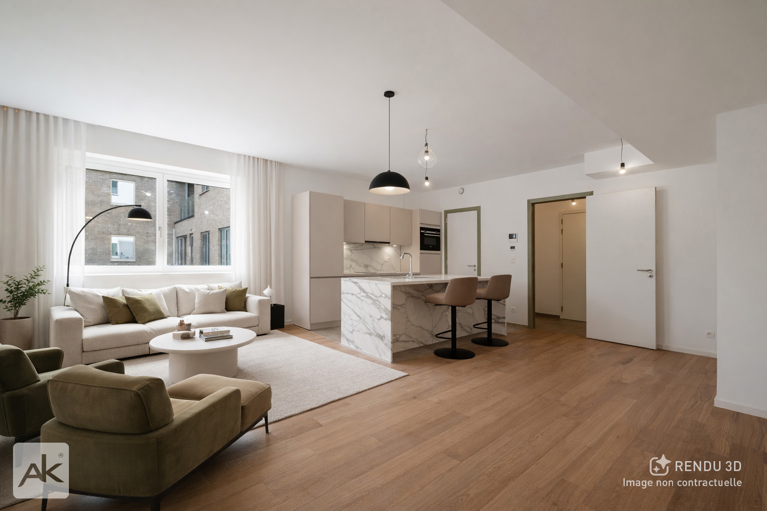 Superbe appartement en plein coeur d&rsquo;un éco-quartier !