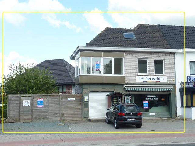 Ruime woning met handelsruimte (45m²)
Strategische ligging! 