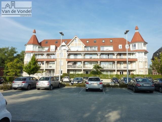 (Bemeubeld) 1 slp app met terras te Erembodegem centrum