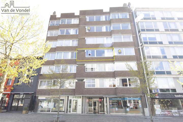 1 slaapkamer appartement in stadscentrum (Hopmarkt) te Aalst.