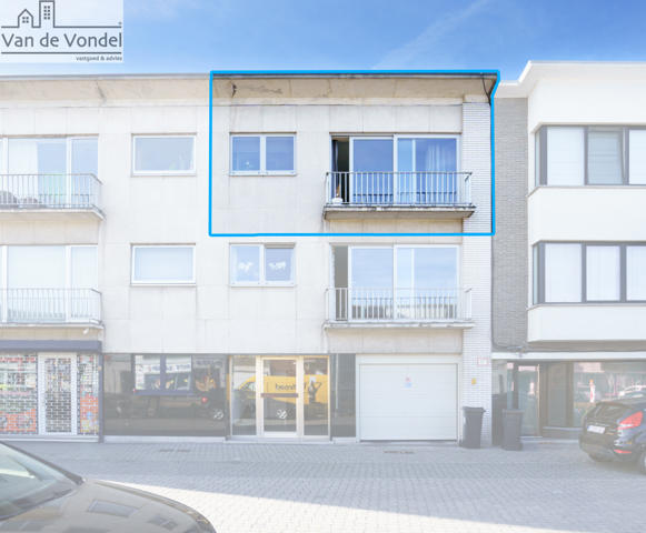 Centraal gelegen 2 slaapkamer appartement te Erembodegem centrum.