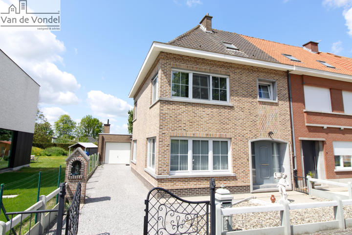 HOB met tuin en garage op toploactie in Erembodegem