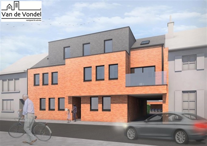 Duplex-appartement met groot terras en garage nabij station van Liedekerke.