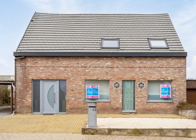 Energiezuinige en 100% instapklare woning met grote tuin te Nieuwerkerken.