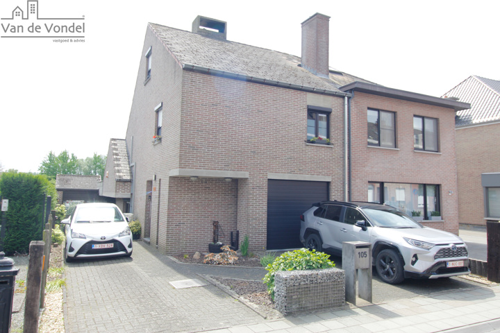 Energiezuinige HOB met garage, grote tuin en 4 slpks te Aalst