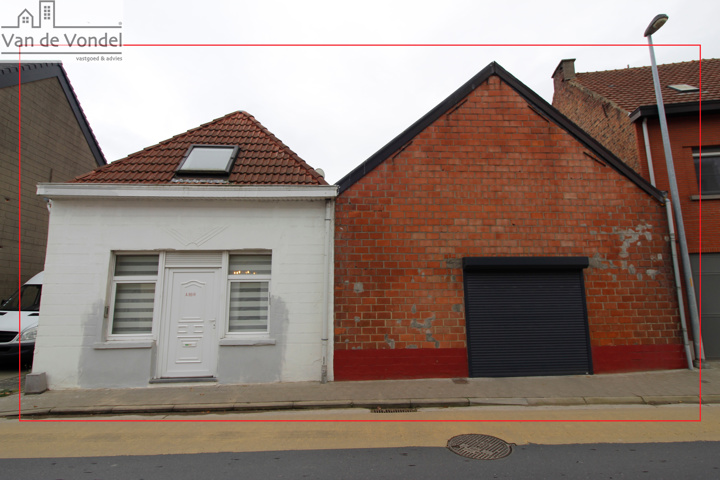 Instapklare woning met grote garage/opslag te Erembodegem.