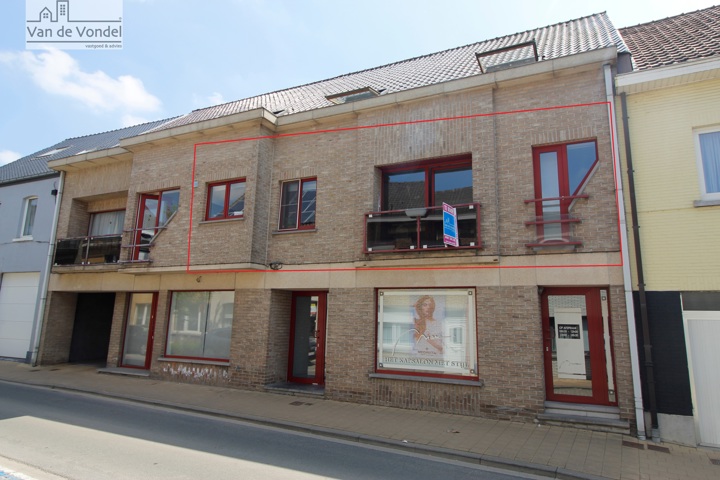 2 slpk appartement in centrum Liedekerke 