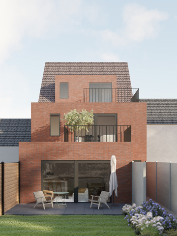BEN nieuwbouwappartement met 2 slaapkamers, terras en garage