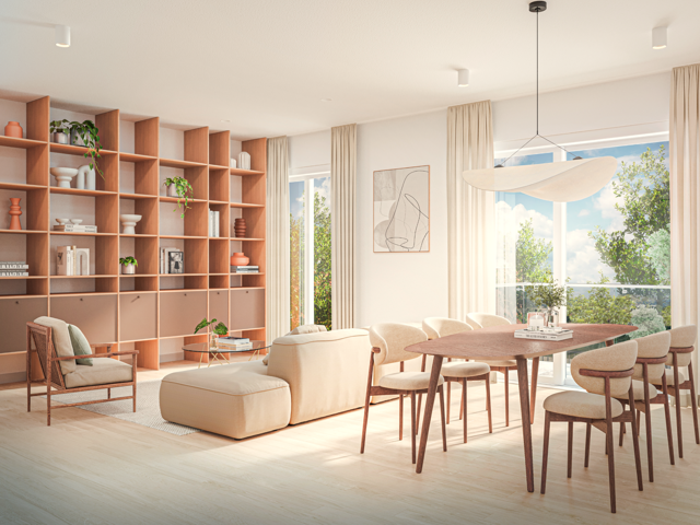 JOURDAN SQUARE - B22 - DUPLEX 2 CH.