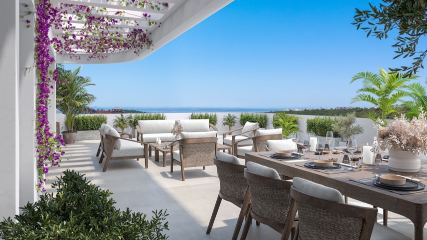 Splendide appartement moderne à Casares Costa, province Malaga