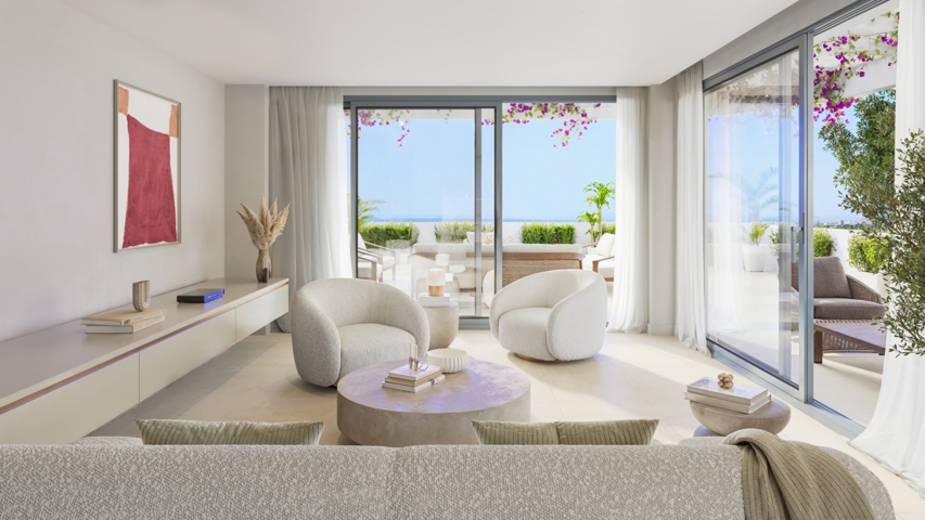 Splendide appartement moderne à Casares Costa, province Malaga