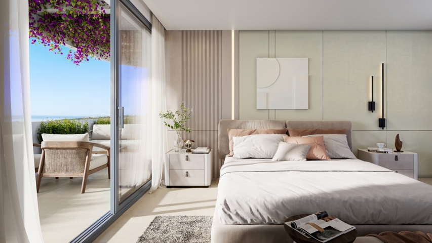 Splendide appartement moderne à Casares Costa, province Malaga